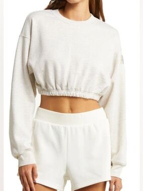 ALO Yoga Cropped Crewneck Sweatshirt